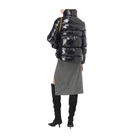 PINKO Piumino corto Piumini Donna Caban Crystal in nylon Nero A24 - PINKO 101598A11K - Z99 - 40 - Francavilla Moda